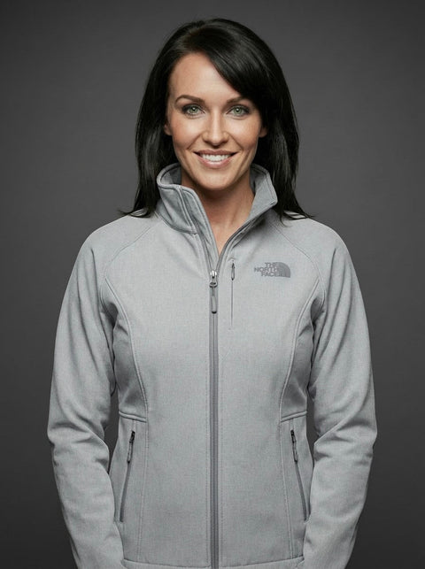 The North Face Women's Apex Barrier Soft Shell Jacket in TNF Light Heather Grey