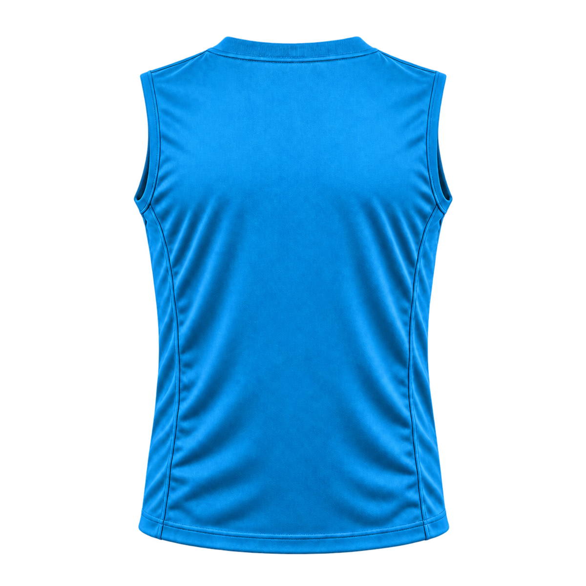 7-on-7 Jersey – Electric Blue back studio view