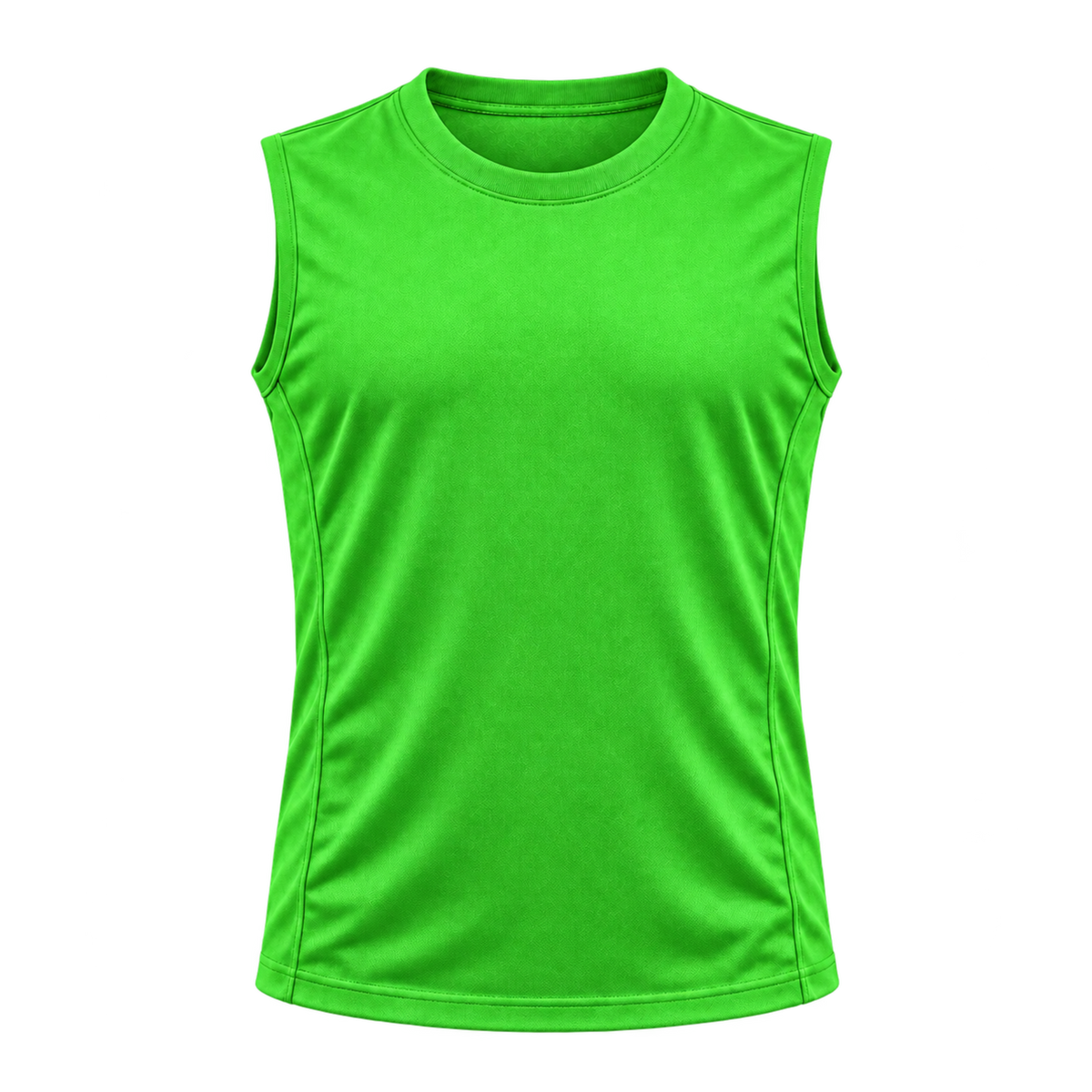 7-on-7 Jersey – Lime Green front studio view