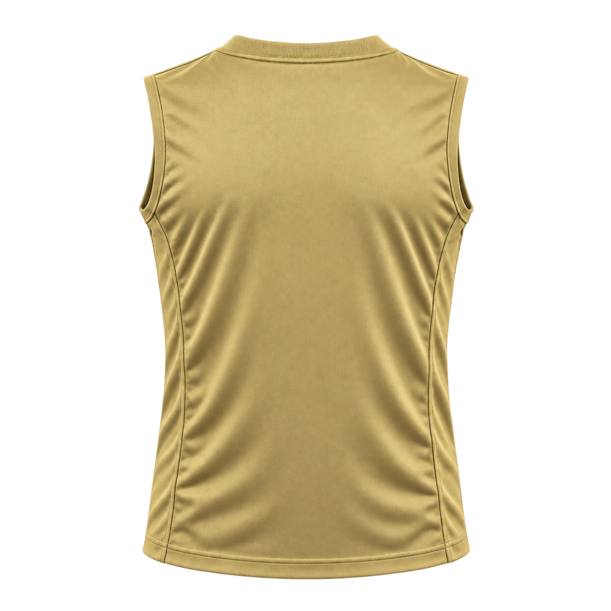 7-on-7 Jersey – Vegas Gold back studio view