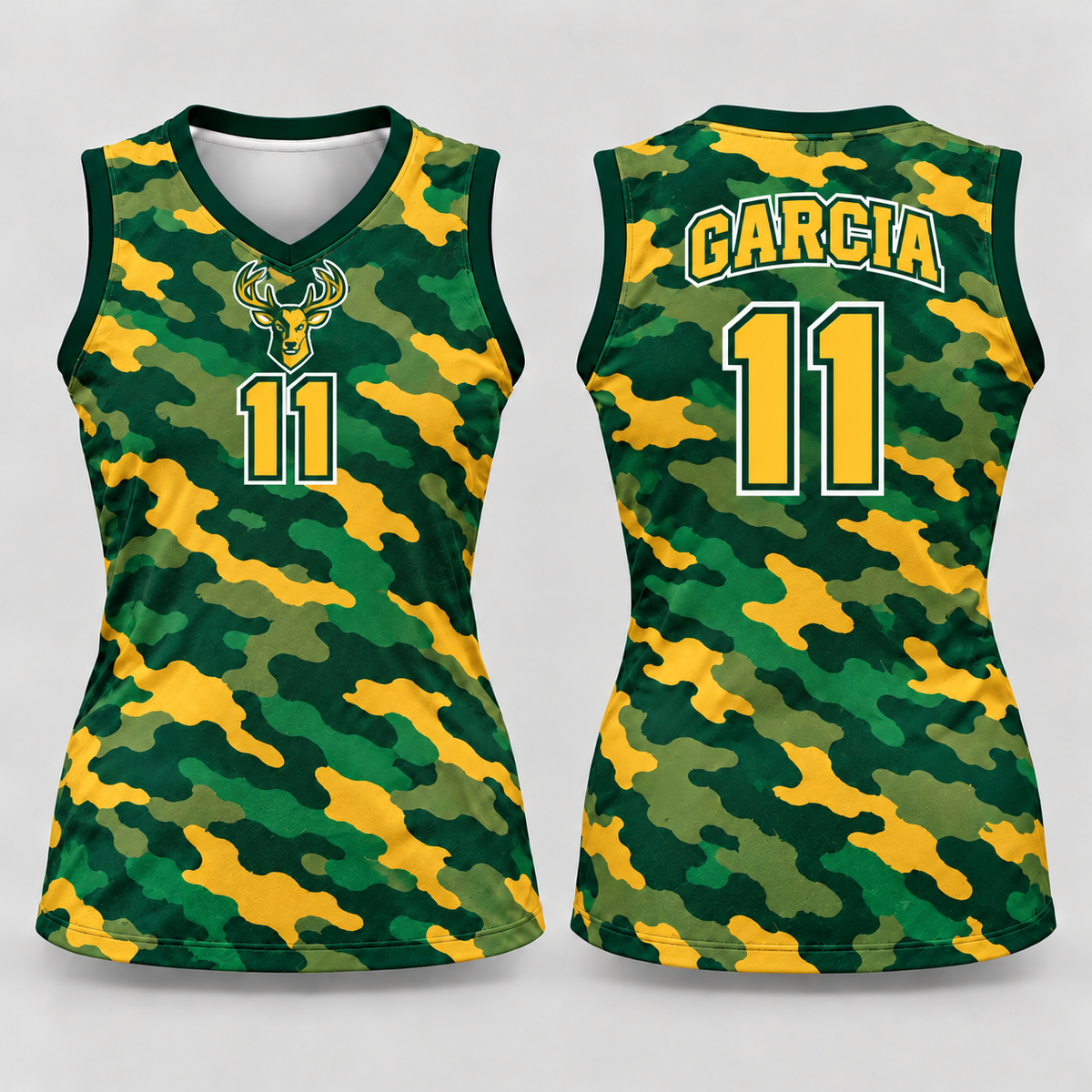 Custom Sleeveless Volleyball Jersey – Girls & Women
