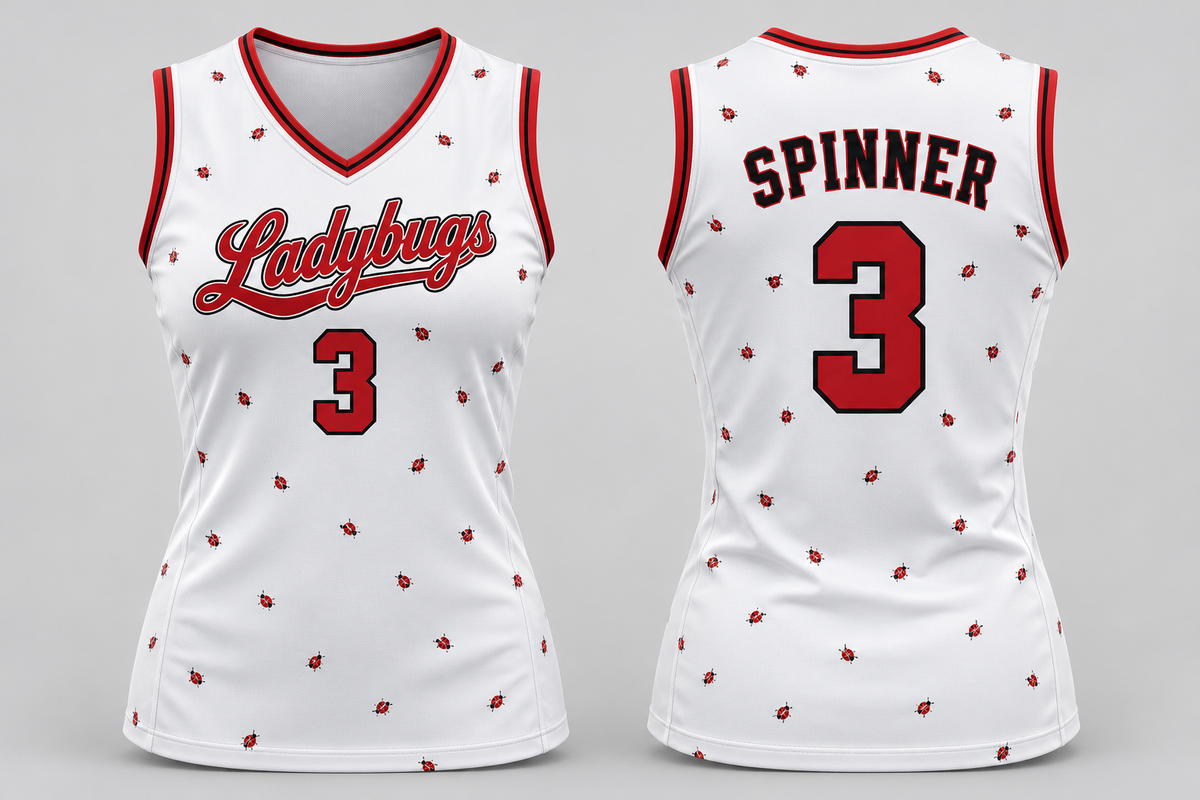 Custom Sleeveless Volleyball Jersey – Girls & Women