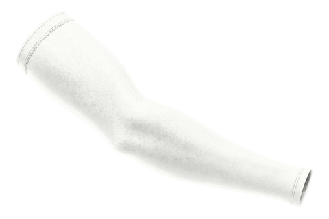 White custom arm sleeve