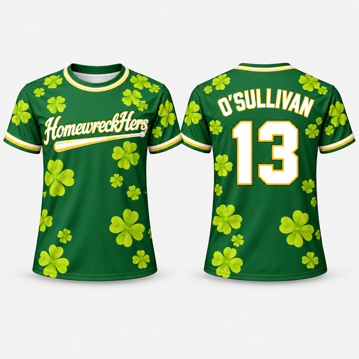 Custom Round Neck Softball Jersey – Full Sublimation