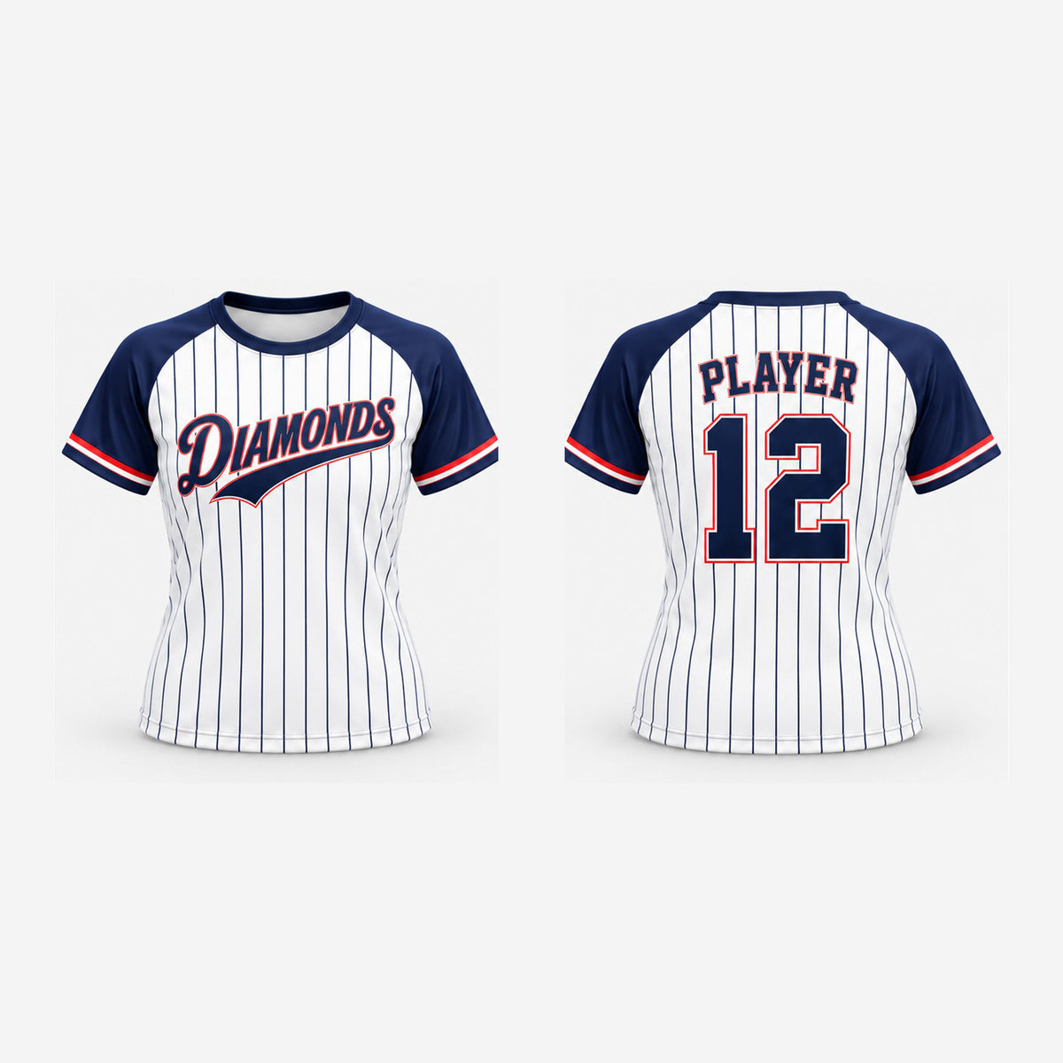 Custom Round Neck Softball Jersey – Full Sublimation