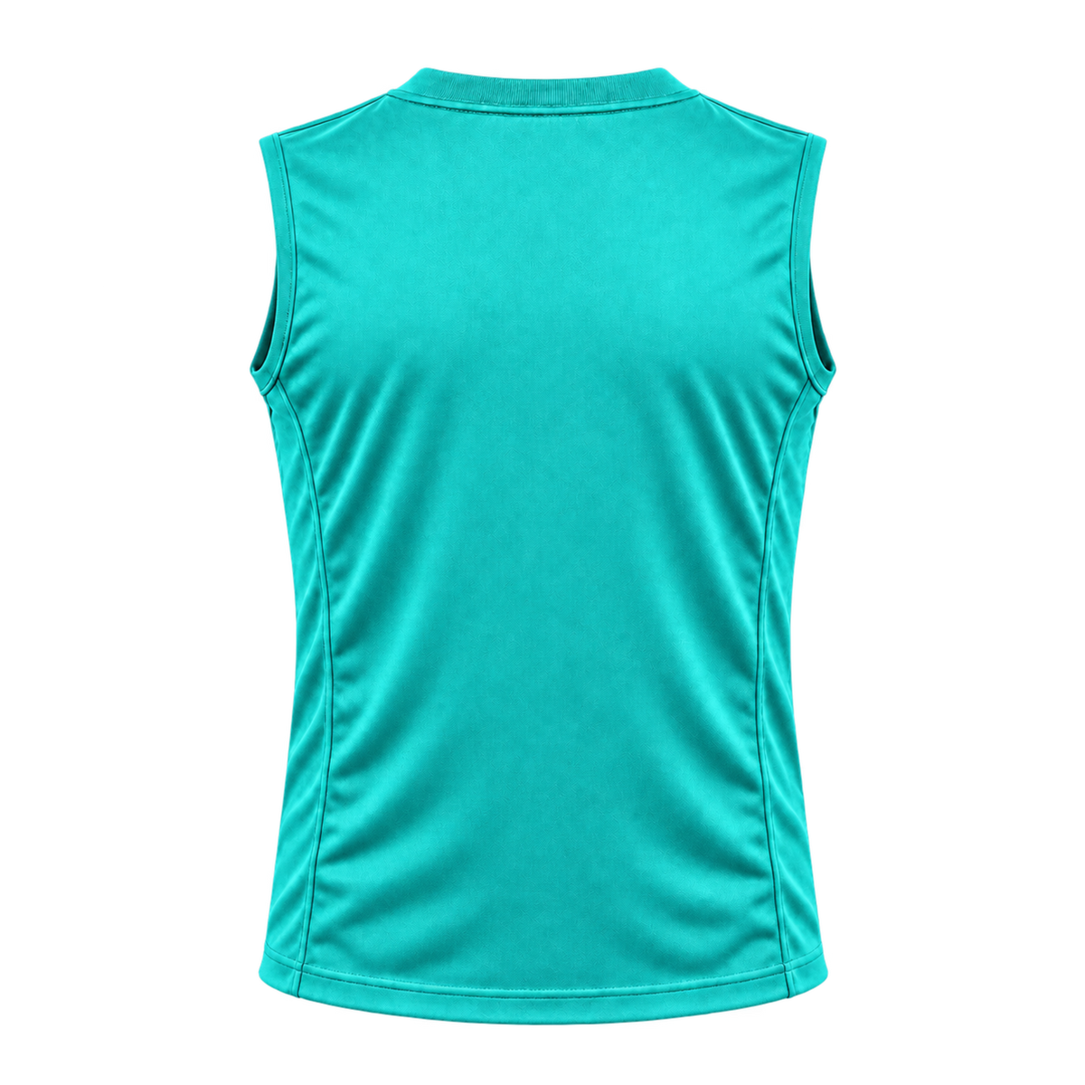 7-on-7 Jersey – Aqua back studio view