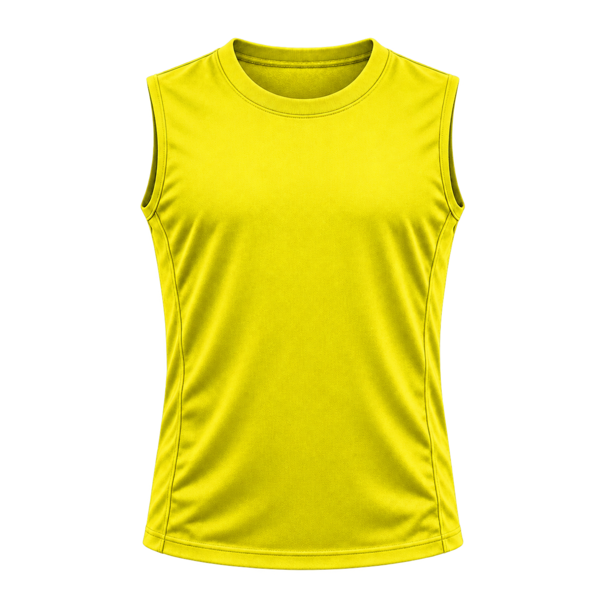 7-on-7 Jersey – Bright Yellow front studio view