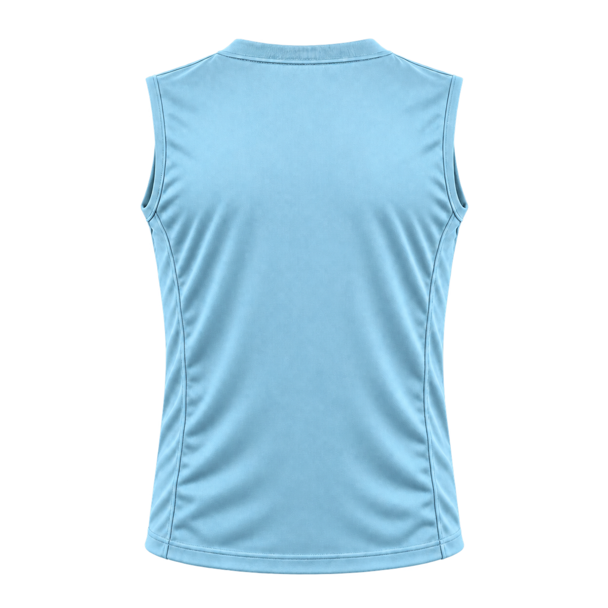 7-on-7 Jersey – Ice Blue back studio view
