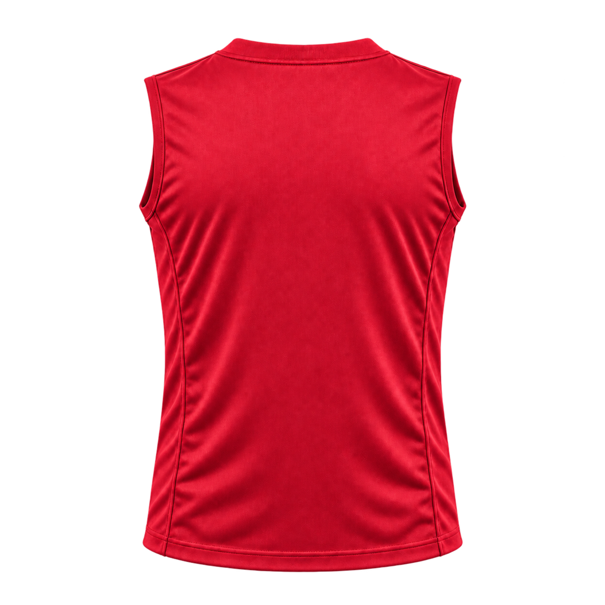 7-on-7 Jersey – Scarlet Red back studio view