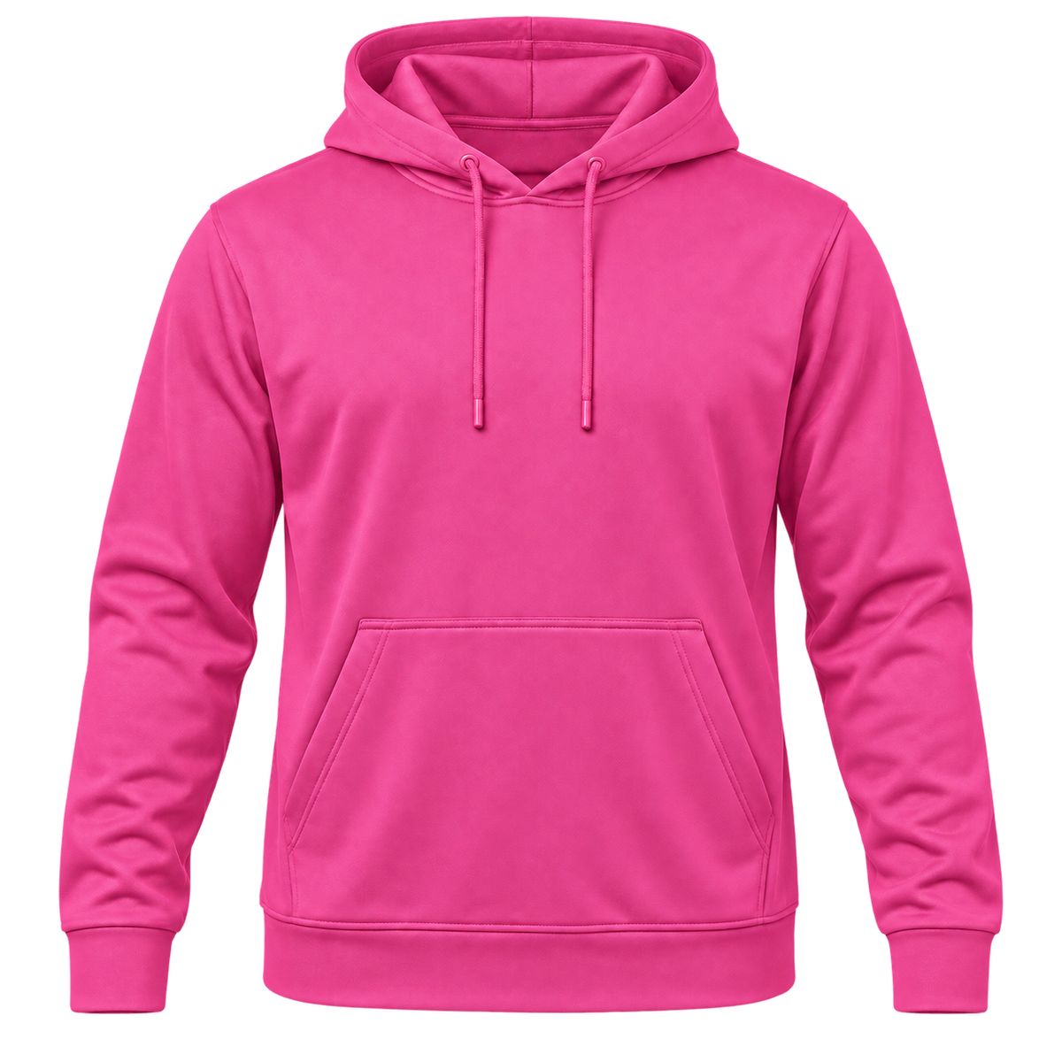 Custom Fully Sublimated Hoodie in Hot pink — Front