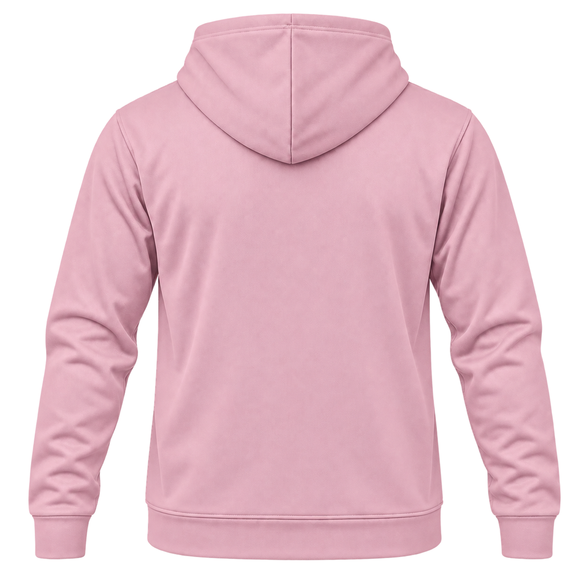 Custom Fully Sublimated Hoodie in Light pink — Back