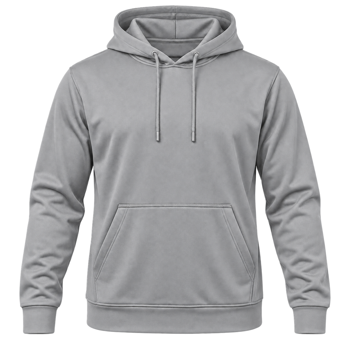 Custom Fully Sublimated Hoodie in Sport gray — Front